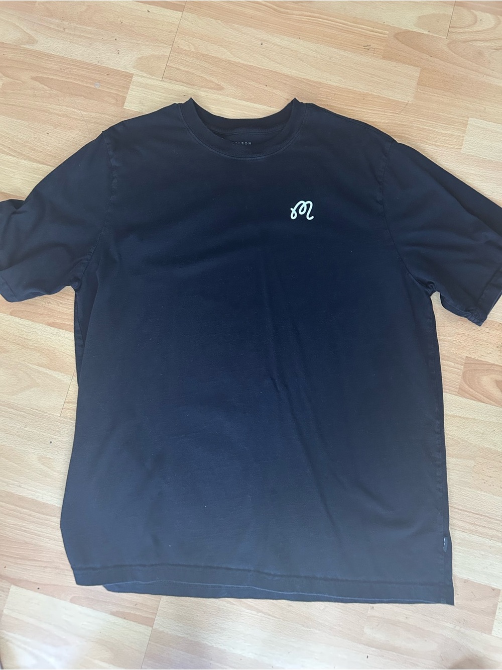 Malbon Black Short-Sleeve Crewneck T-Shirt